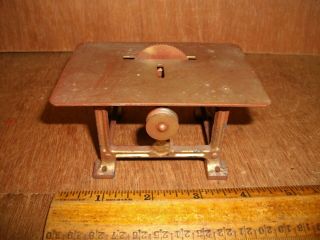 T981 Antique Steam Engine Accessory Cast Iron Table Saw Made In Germany