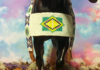 Breyer Horse Native American Style Costume Breast Collar - Horse Not