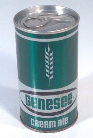Vintage Genesee Cream Ale Beer 12oz Can Straight Steel Rochester Ny Florida