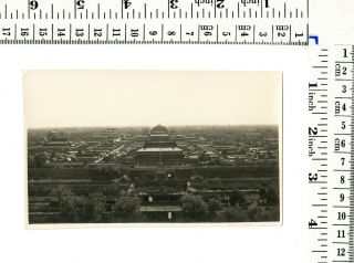 China Beijing Peking Overview Forbidden City - orig.  photo ≈ 1902 good size 2