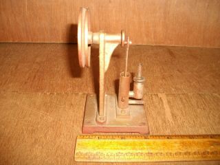 T983 Antique Steam Engine Accessory Cast Iron Air Pump Made In Germany