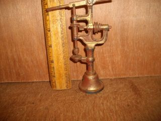 T982 Antique Steam Engine Accessory Cast Iron Drill Press Made In Germany