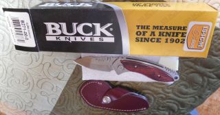 Buck 271 Alpha Dorado 2006 Rosewood 154cm Folding Buck Knife,  In The Box,