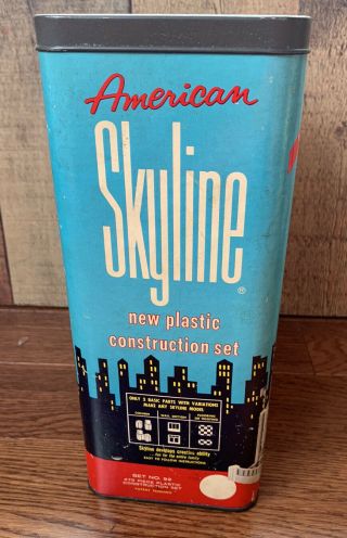 Vintage Elgo American Skyline Plastic Contruction Set,  Halsam,  Set 92