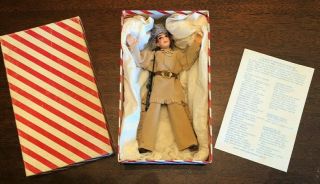 Flagg Davy Crockett Buckskin Doll With Box
