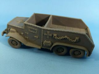 Marx Desert Fox Battleground German Truck Grey Gray Troop Carrier Transport 3