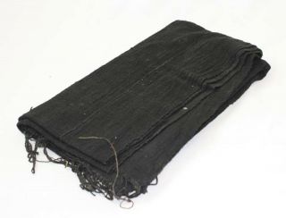 African Mud Clothing Fabric (plain Black)