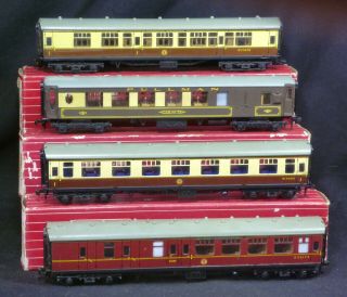 Hornby Dublo Passenger Corridor Coach Pullman Box Oo Ho Vintage Toy Model Train