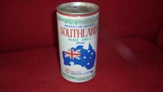 Old Australian Beer Can,  West End Sa,  Southland Lager