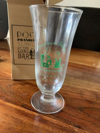 Singapore Sling Glass From Raffles Hotel