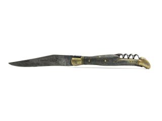 Laguiole Destannes Pocketknife Corkscrew Horn Handle Folding Knife Aurillac