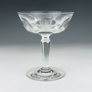 Vintage Babycham Drinking Glass - Early Slice Cut White Deer Version - Art Deco