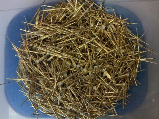 15oz Vintage Gold Plated Cpu Pins,  Scrap Gold Recovery