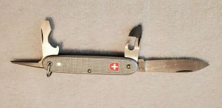 1981 Wenger Switzerland Delemont Swiss Army Knife Soldier Alox 81