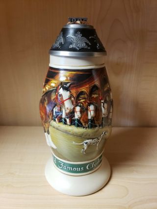 Anheuser - Busch 10th Anniversary 2005 Membership Stein Cb31 The Hitch At Home