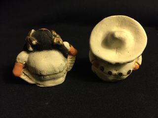 Mexican Folk Art Ceramic Pottery Mariachi Band Figure 7pieces. 3