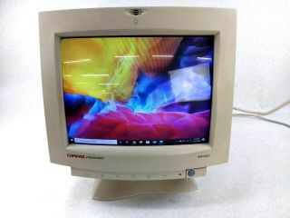 Compaq Presario Mv400 Vintage 13.  2 " Crt Monitor 1998 - Grade B -