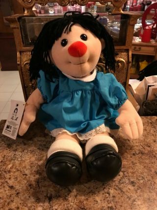 The Big Comfy Couch Molly Plush Doll 17 " W/ Dress Stuffed Toy Vintage 1995