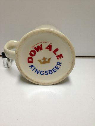 DOW Brewery Stein/Mug - DOW Ale Kingsbeer - A Toast to Your Success 2