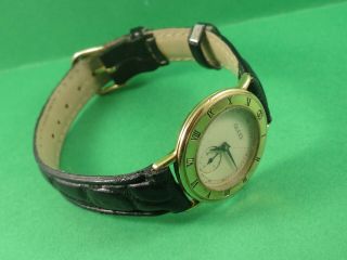 Vintage Gucci 3000.  2.  L Quartz Ladies Gold Plated Wristwatch -