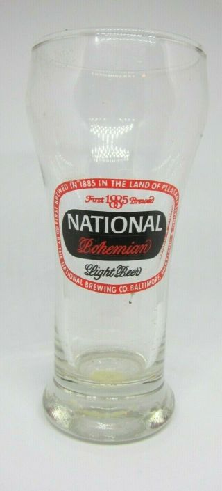 Bg 26 National Bohemian Sham Beer Glass 5 5/8 "