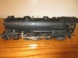 Vintage Lionel 1666 Steam Locomotive Engine O27 Gauge No Tinder