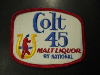 Colt 45 Malt Liquor By National Classic Vintage Patch Sew On Craft Beer Brewing