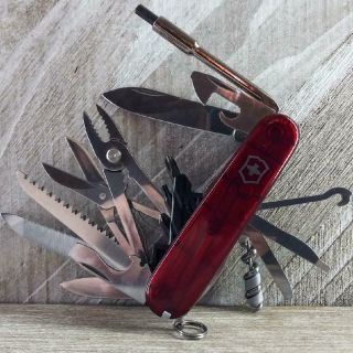 Victorinox Cybertool L 41 Ruby Red Swiss Knife Army Tech Tool