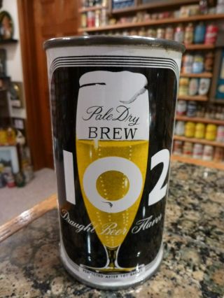Pale Dry Brew 102 Flat Top Beer Can - Maier -