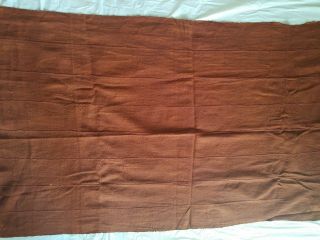 Authentic African Handwoven Rustic Mud Cloth Fabric From Mali Sz 65 " By 39 "