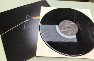 Vintage 1973 Pink Floyd Lp Album Dark Side Of The Moon