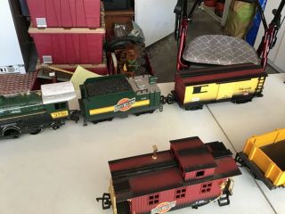 Vintage,  Toy,  Trains,  Manufactured By Bright.  This Model Is A Vintage Train