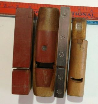 4 Beautifully Made Vintage Pattern Maker ' s,  Luthier,  Instrument Makers Planes 3
