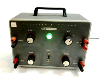 Heathkit Electronic Switch Model Id - 22 Vintage In