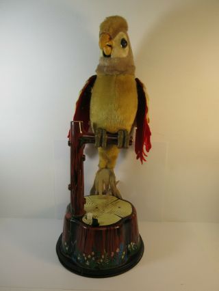 Vintage Marx Pete The Parrot 1960s Made In Japan