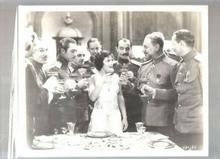 1928 Publicity Photo Emil Jannings,  Evelyn Brent " The Last Command "