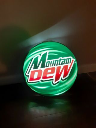 Vintage Mountain Dew 15 " Light Mt.  Dew