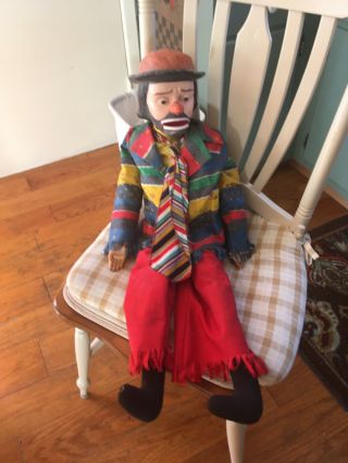 Emmett Kelly Ventriloquist Dummy Doll