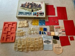 Ideal Vintage Supercity Town & Country Building Set 3362 - 1