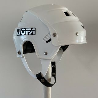 Jofa Hockey Helmet 24651 Vintage Classic White 54 - 60 Size Okey