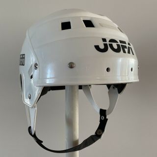 JOFA hockey helmet 24651 vintage classic white 54 - 60 size okey 2