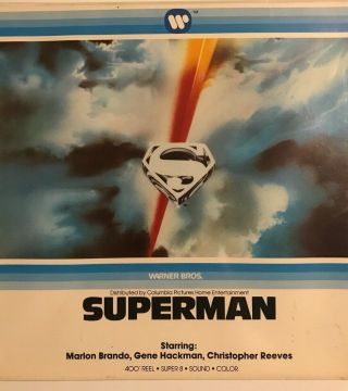 Superman The Movie 8 Color Sound Film Dc Comics Vintage 1978 400 