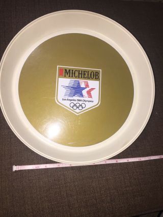 1984 La Olympic Michelob Beer Tray Vtg 13”