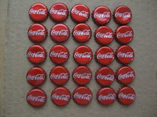 25 Usa Coca Cola Bottle Caps / Tops (a)