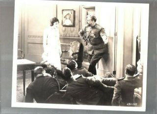 1928 Publicity Photo Emil Jannings & Evelyn Brent " The Last Command