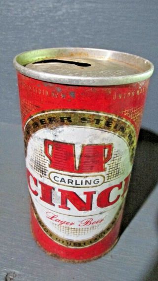 1960`s Cinci Canadian Wide Seam Steel Beer Can - [read Description] -