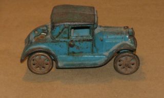 Vintage Arcade Cast Iron Car 116 Model A Ford Coupe W/rumble Seat