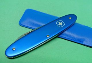 Wenger 85mm Patriot Blue Alox Swiss Army Knife