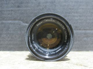 Vintage Asahi Pentax - Takumar F/1.  4 50mm Film Camera Lens M42 Mount
