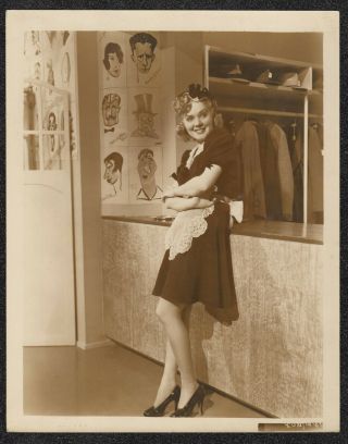 Lqqk Vintage 1930s Photo,  Unknown Movie Actress 57